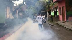 Warga Terserang DBD, Caleg Perindo DIY Bantu Fogging di Sleman