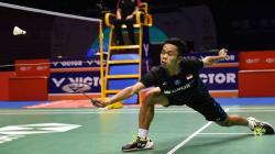 Dikalahkan Chen Long, Anthony Ginting Tersingkir dari Malaysia Masters
