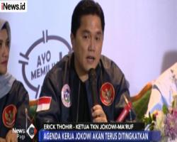 Erick Tohir: Jokowi Akan Tingkatkan Pengembangan SDM