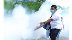 Caleg Perindo Gelar Fogging di Tajurhalang Bogor untuk Cegah DBD