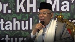 Kiai Ma'ruf Amin Optimistis Bersama Jokowi Indonesia Bisa Semakin Maju