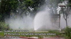 Sumur Gas di Indramayu Bocor, Ledakan Terdengar hingga Radius 1 Km