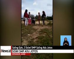 2 Siswi di Merangin Adu Jotos Viral di Medsos, Perekam Video Rekannya Sendiri