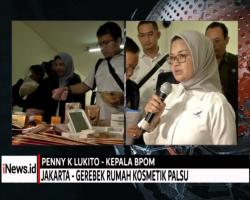 BPOM Gerebek Rumah Produksi Kosmetik Ilegal, Pelaku Oplos Produk ke Merek Terkenal