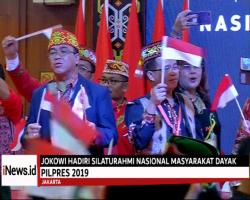 Jokowi Dapat Dukungan Penuh dari Masyarakat Dayak