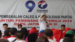 Konsolidasi di Surabaya, HT: Bangun Daerah Butuh Ekosistem Kondusif