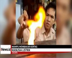 Viral, Pelajar SMA Berjuluk Manusia Listrik Mampu Bakar Kertas dan Setrum Guru