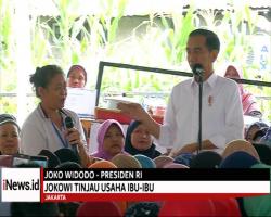 Sukses Buka Usaha, Begini Cerita Nasabah Program Mekaar kepada Jokowi