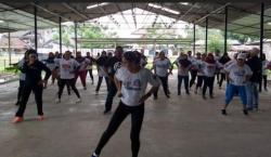 2 Caleg Perindo Promosikan Hidup Sehat dengan Zumba