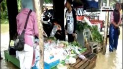 Banjir Pati Meluas, Aktivitas Pasar Tradisional Tambakromo Terganggu