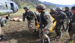 Evakuasi 3 Prajurit yang Gugur di Nduga, Heli TNI Ditembaki KKB