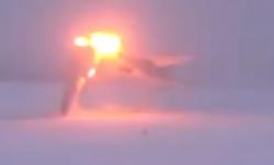 Detik-Detik Pesawat Pengebom Milik Rusia Terbakar saat Mendarat