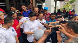 Jadi Bapak Asuh, Caleg Perindo Ini Siap Bantu Pedagang Keliling