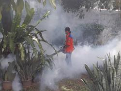 Dilapori 2 Warga Mampang DBD, Perindo Respons Cepat dengan Fogging