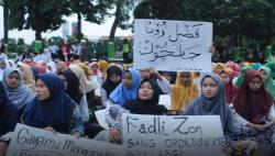 Ribuan Santri di Kudus Demo Fadli Zon karena Dinilai Hina Kiai NU