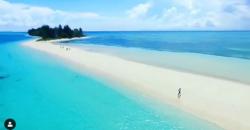 Wisata Pantai Dodola Maluku, Berjalan di Tengah Laut yang Terbelah