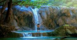 Jelajahi Pulau Moyo, Ada Air Terjun yang Indah Mirip di Negeri Dongeng