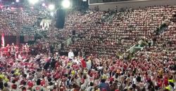 Deklarasi Alumni SMA Se-Jakarta, Jokowi Dihadiahi Tangga Kayu