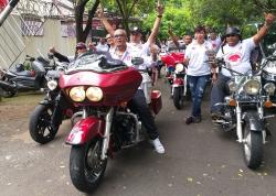 Komunitas Motor Gede Jakarta Raya Deklarasi Dukung Jokowi-Ma'ruf