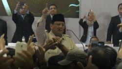 Pekik Takbir, Prabowo Yakin Bawa Bangsa Keluar dari Masalah Utang