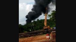 Sumur Minyak di Batanghari Dikabarkan Meledak, 1 Pekerja Terbakar