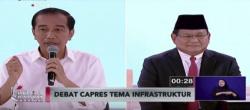Debat Capres Kedua, Jokowi Pamerkan Banyak Pembangunan Infrastruktur