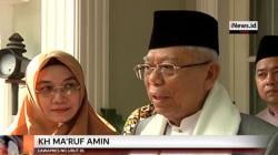 Kunjungi Ponpes An-Nawawi, Ini Pernyataan KH Ma'ruf Amin untuk Sandiaga