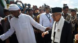 Ma'ruf Amin Silaturahmi dengan Tokoh Ulama di Makassar