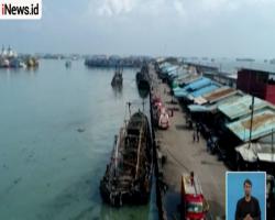 Pantauan Video dari Udara, Begini Kondisi 22 Kapal Motor di Muara Baru Pascaterbakar