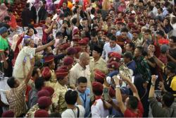 Prabowo Bersumpah Bakal Bikin Petani Indonesia Sejahtera