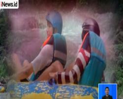 Menikmati Wisata Ekstrem River Tubing di Kaki Gunung Kareumbi Sumedang