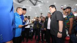 Hadiri HUT KSPSI Sumut, Erick Thohir Tegaskan Isu 10 Juta TKA Sesat