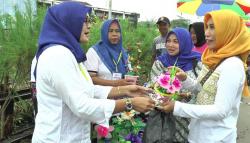 Gelar Fogging, Caleg Perindo Juga Dorong Pasar Dadakan Kampung Sasak