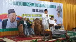 Ulama Karismatik Banten Dukung Jokowi-Ma'ruf Menangi Pilpres