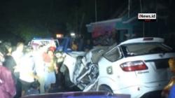 Fortuner Melaju Kencang Tabrak Pohon di Gunungkidul, Pengemudi Tewas