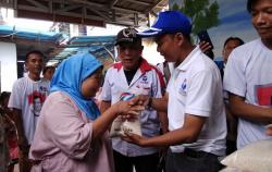 Bazar di Pademangan Barat, Perindo Jajakan 250 Paket Beras Murah