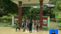 Sungai Bengawan Solo Meluap, Sejumlah Sekolah di Tuban Diliburkan