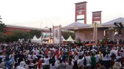 Hadiri MRSF di Palembang, Jokowi Disambut Hangat Ribuan Anak Muda