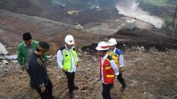 Presiden Jokowi Cek Pengerjaan 2 Terowongan Nanjung di Bandung