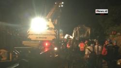 Datangkan Crane dari Bandung, Begini Proses Evakuasi KRL Anjlok di Bogor
