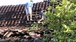 Puting Beliung Terjang 2 Desa di Bojonegoro, Puluhan Rumah Rusak