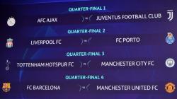 Hasil Undian Perempat Final Liga Champions, Barcelona Hadapi MU