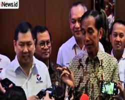 Hadiri Rakornas, Jokowi Yakin Partai Perindo Bisa Raup 4,7 Persen Suara di Pemilu 2019