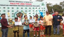 Putra Arisa Semarang Juarai Festival SSB PWI Jateng Cup di Pekalongan