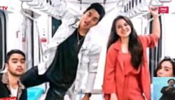 Viral Ulah Selebgram Bergelantungan dan Injak Kursi MRT
