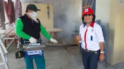 DBD Masih Mengintai, Caleg Perindo Fogging Ratusan Rumah di Manado