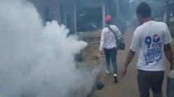 Tim Caleg Perindo Tuntaskan Fogging 1.400 Rumah di Tambangan Semarang