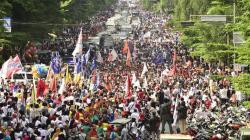 5.000 Massa Perindo Tumpah Ruah Hadiri Kampanye Jokowi di Makassar