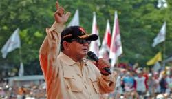Kampanye di Tegal, Prabowo: Jokowi Itu Baik tapi Dikelilingi Sengkuni