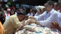 Bazar Murah Perindo, Warga Bandar Lampung Antusias Bertemu HT